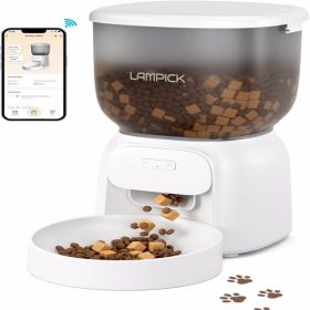 Automatic Cat Feeder - WiFi Cat Food Dispenser With APP Control - FBA Shipping, Amazon Ban (Option: Automatic cat feeder)